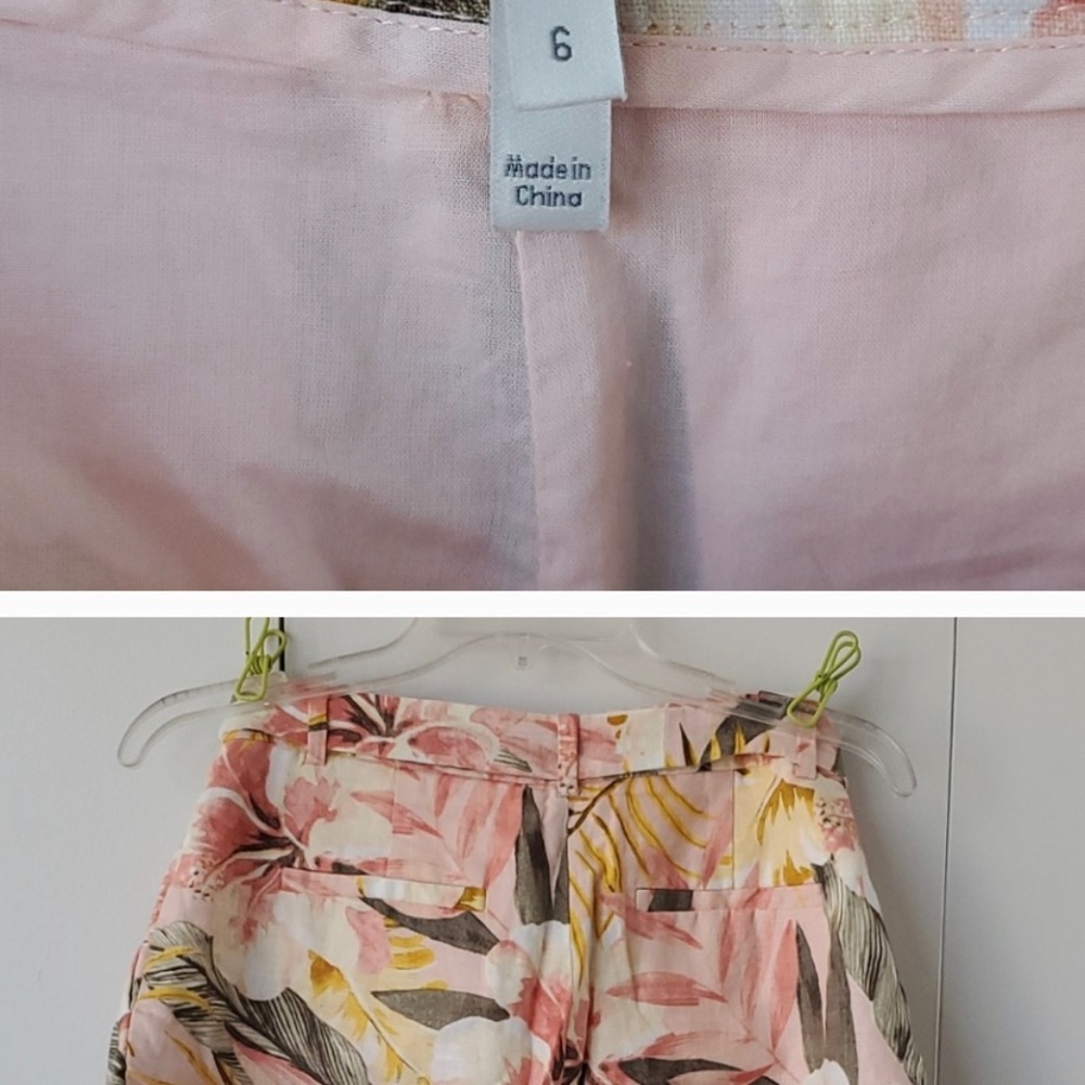 Floral Print Paperbag Shorts NWOT (Joie)